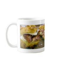 Mini ham & cheese sammies mugs