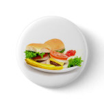 Mini Hamburgers Button