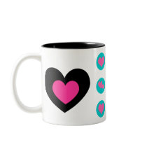 Mini Hearts Mug mugs