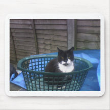 Mini in the basket mousemat