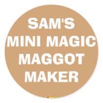 MINI MAGIC MAGGOT MAKER - Sticker