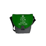 [Smile] keep calm and love skittles  Mini Messenger Bags