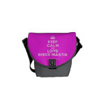 [Crown] keep calm and love reece mastin  Mini Messenger Bags