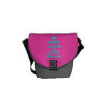 [Campervan] keep calm and love travel  Mini Messenger Bags