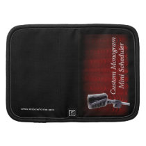 mini microphone curtain journal organizer