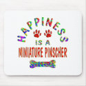 Mini Pinscher Happiness mousepads by TLArnold4 Mini Pinscher Happiness mousepads