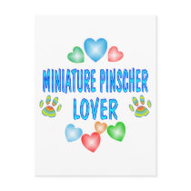 MINI PINSCHER LOVER postcards