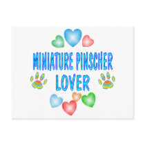 MINI PINSCHER LOVER postcards