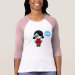 Ladies 3/4 Sleeve Raglan (Fitted)