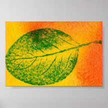 Mini-Poster de la impresión de la naturaleza de la