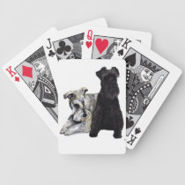 Mini Schnauzer Cards playing cards