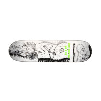 Mini skateboard Designed by Mystery Revolver