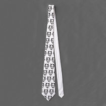 mini-skull tie ties