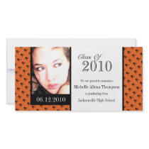 Mini Skulls Graduation Announcement Photo Cards