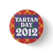 Mini Tartan Day 2012 Button buttons