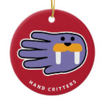 Mini Walrus Christmas Ornaments