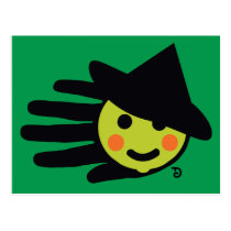 Mini Witch Postcard