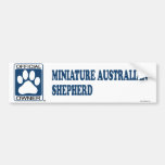 Miniature Australian Shepherd Blue Bumper Sticker