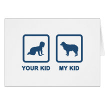 Miniature Australian Shepherd Greeting Card