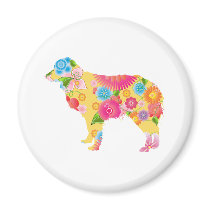 Miniature Australian Shepherd Refrigerator Magnet