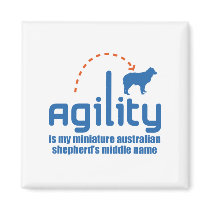 Miniature Australian Shepherd Magnet