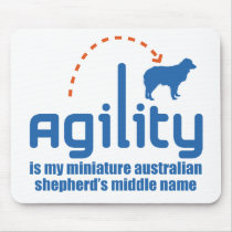 Miniature Australian Shepherd Mouse Mat