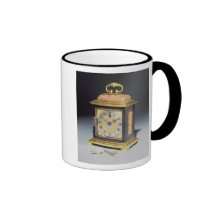 Miniature bracket clock coffee mugs