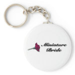Miniature Bride Junior Bride Keychain