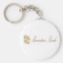 Miniature Bride Junior Bride Keychain keychains