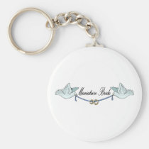 Miniature Bride Junior Bride Keychain keychains