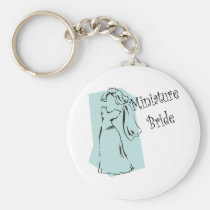 Miniature Bride Junior Bride Keychain keychains
