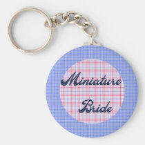 Miniature Bride Junior Bride Keychain keychains