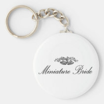 Miniature Bride Junior Bride Keychain keychains