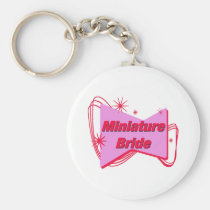 Miniature Bride Junior Bride Keychain keychains