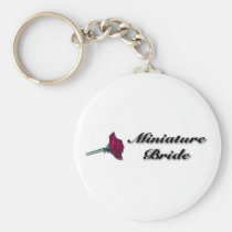Miniature Bride Junior Bride Keychain keychains