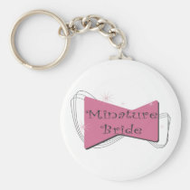 Miniature Bride Junior Bride Keychain keychains