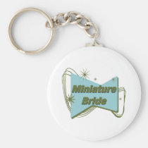 Miniature Bride Junior Bride Keychain keychains