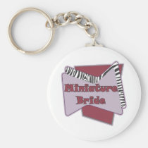 Miniature Bride Junior Bride Keychain keychains