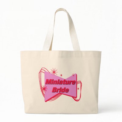 Miniature Bride Junior Bride Tote Bag