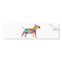 Miniature Bull Terrier Bumper Stickers