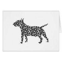 Miniature Bull Terrier Card