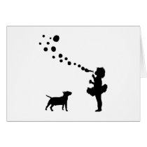 Miniature Bull Terrier Card