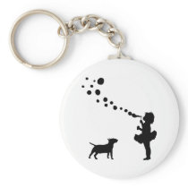 Miniature Bull Terrier Keychains