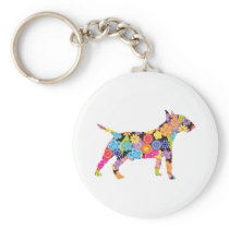 Miniature Bull Terrier Key Chains