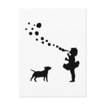 Miniature Bull Terrier Post Cards