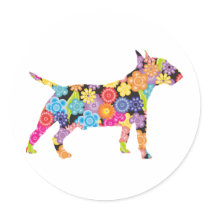 Miniature Bull Terrier Sticker