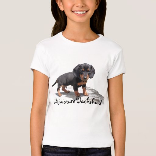 Miniature Dachshund TShirt Zazzle