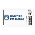 Miniature Fox Terrier Blue postage