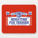 Miniature Fox Terrier mousepads
