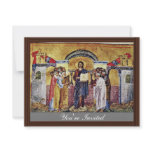 Miniature From The Menologium Emperor Basil Ii By Personalized Announcement